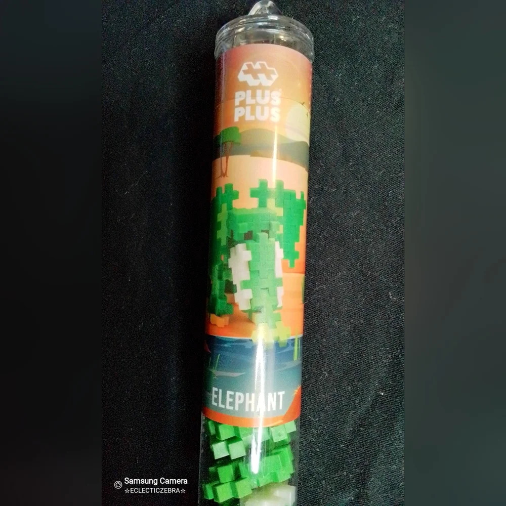 Elephant Kit..unopened tube PLUS PLUS building set..